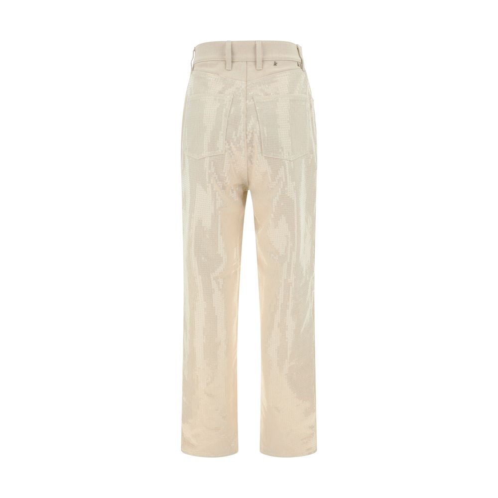 Pantalons Golden Goose en denim multicolores
