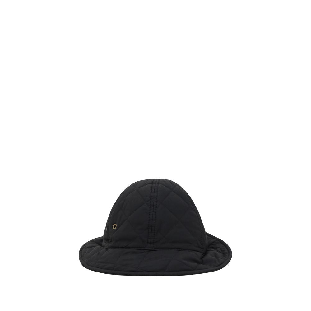 Chapeau Moncler logoé noir
