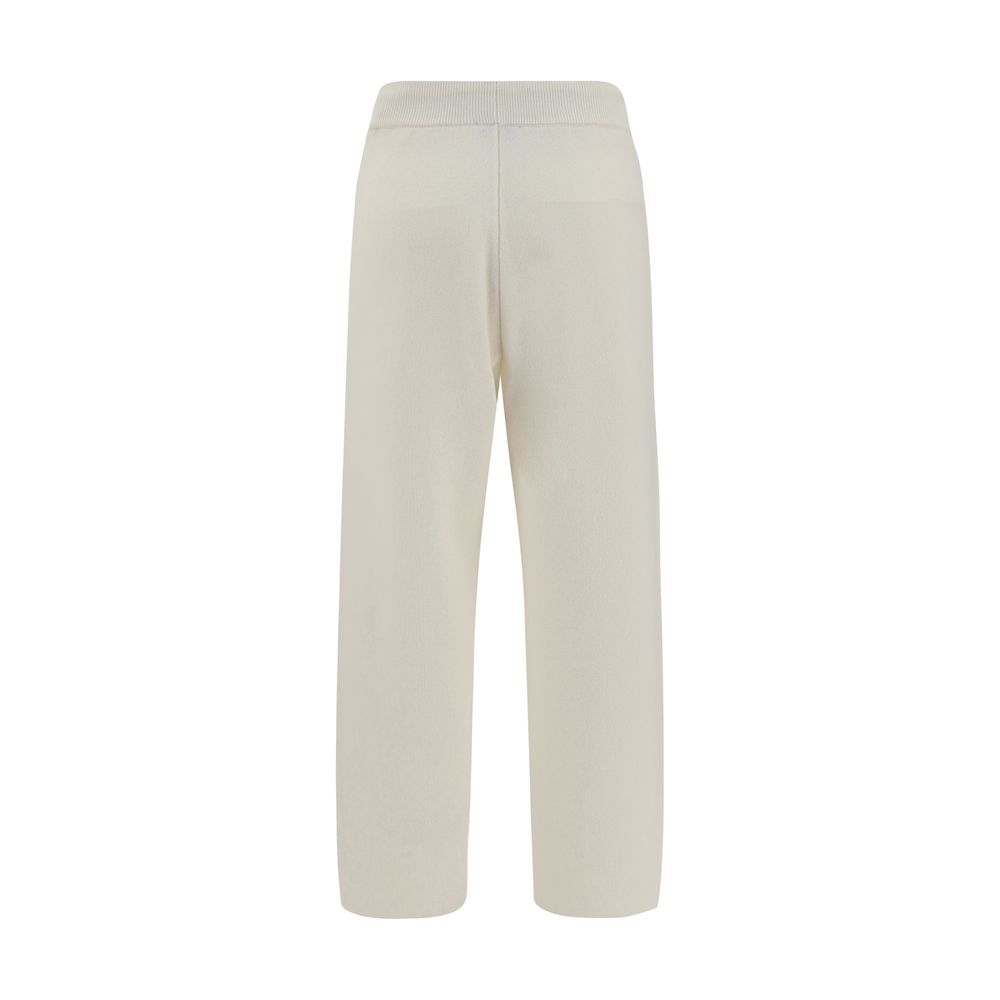 Pantalons Moncler en laine vierge noirs
