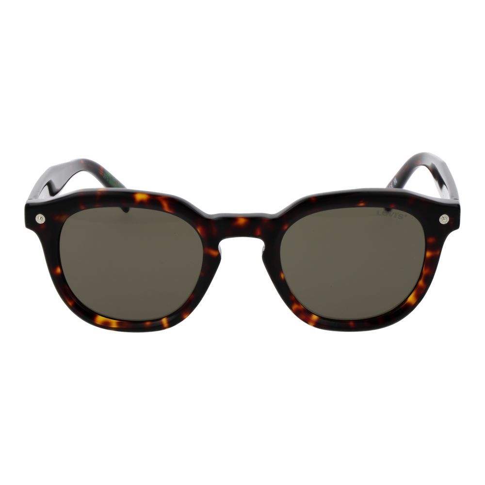 Lunettes Levi's rondes brunes