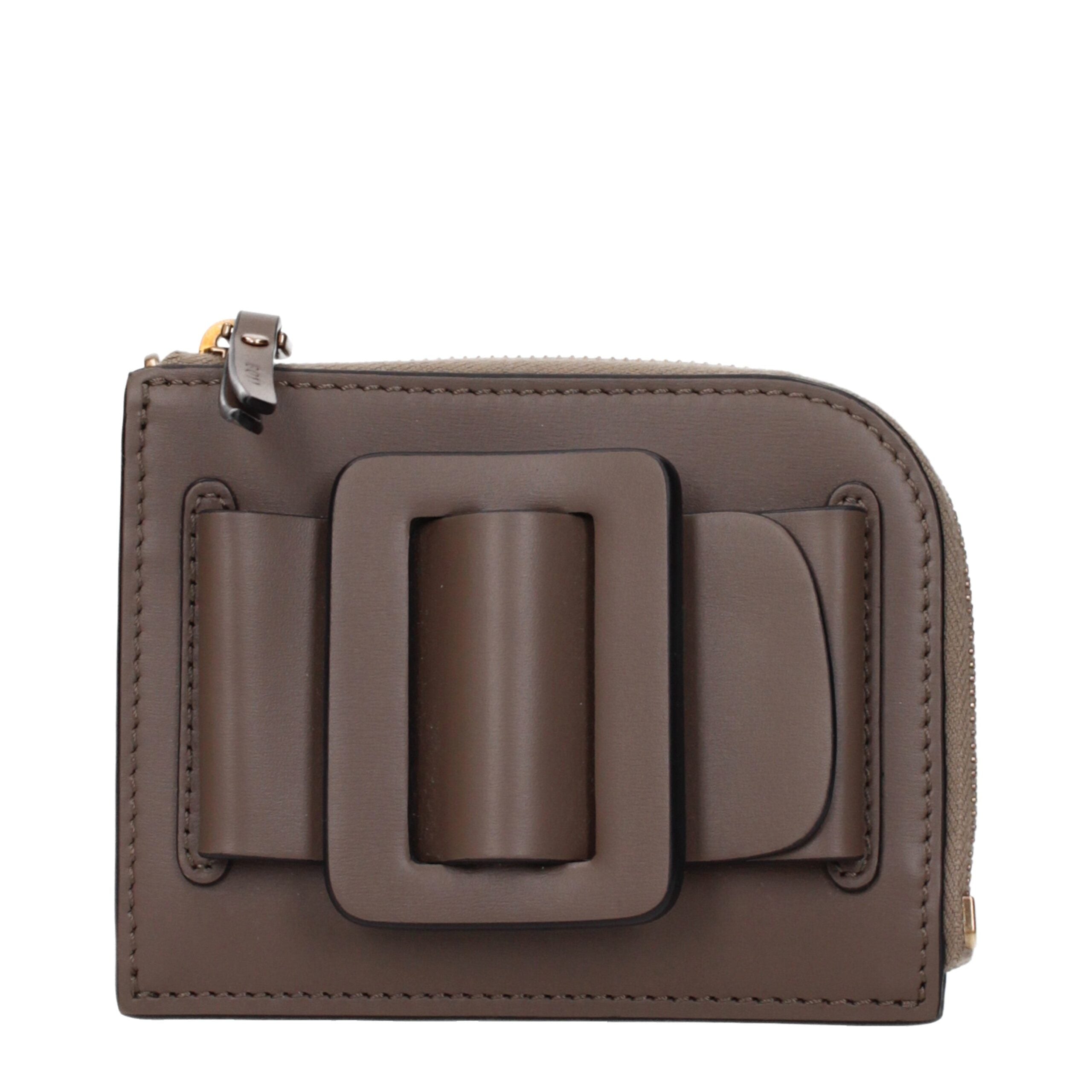 Porte-cartes Boyy BUCKLE marron