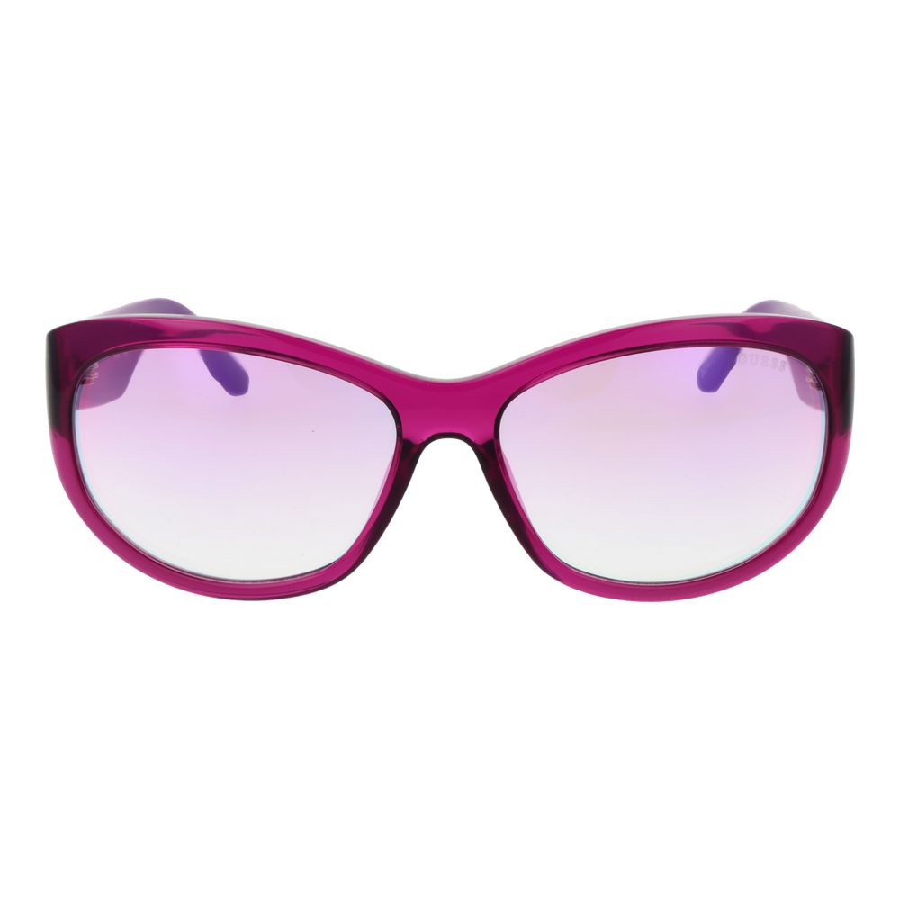 Lunettes de soleil Guess ovales violettes