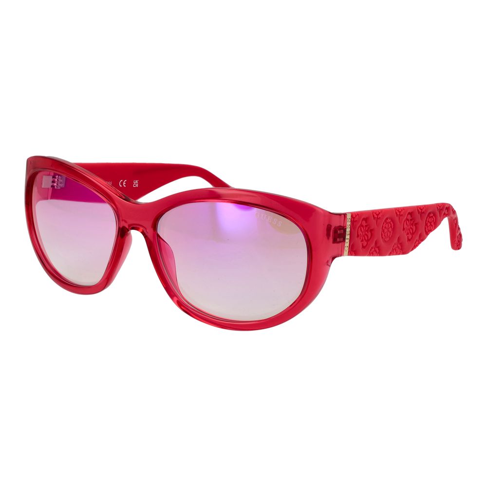 Lunettes de soleil Guess ovales roses
