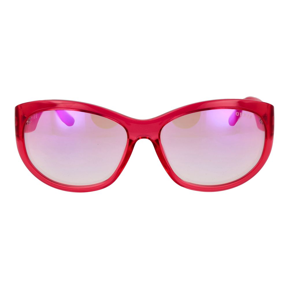 Lunettes de soleil Guess ovales roses