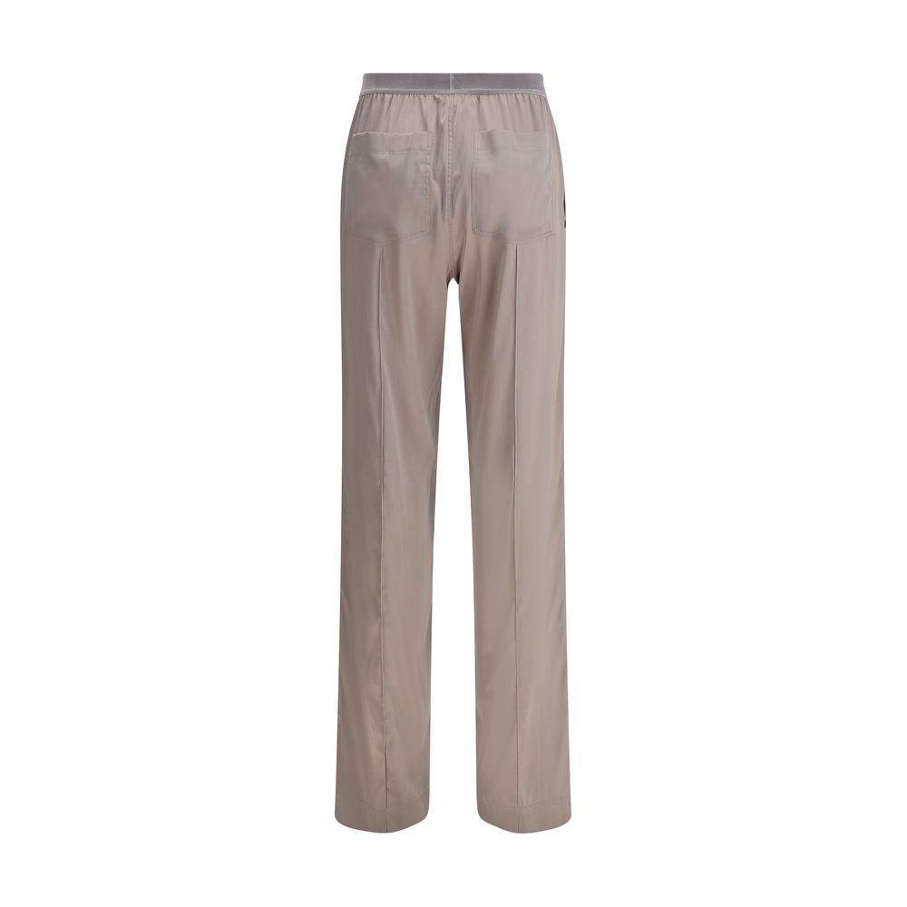 Pantalon Tom Ford en soie noir