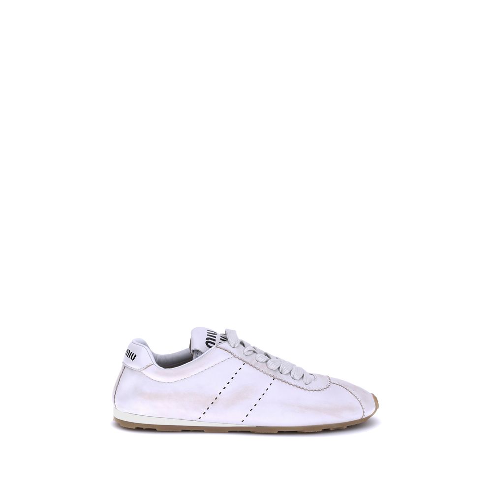 Baskets Miu Miu Plume blanches