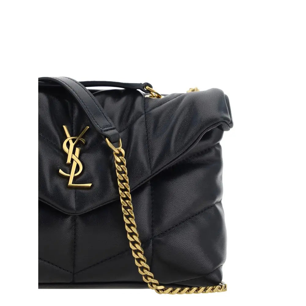 Sac épaule Saint Laurent Puffer Toy noir Saint Laurent
