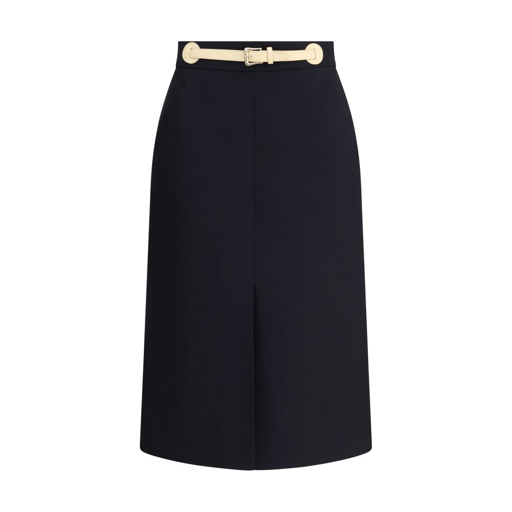 Jupe midi Valentino noire