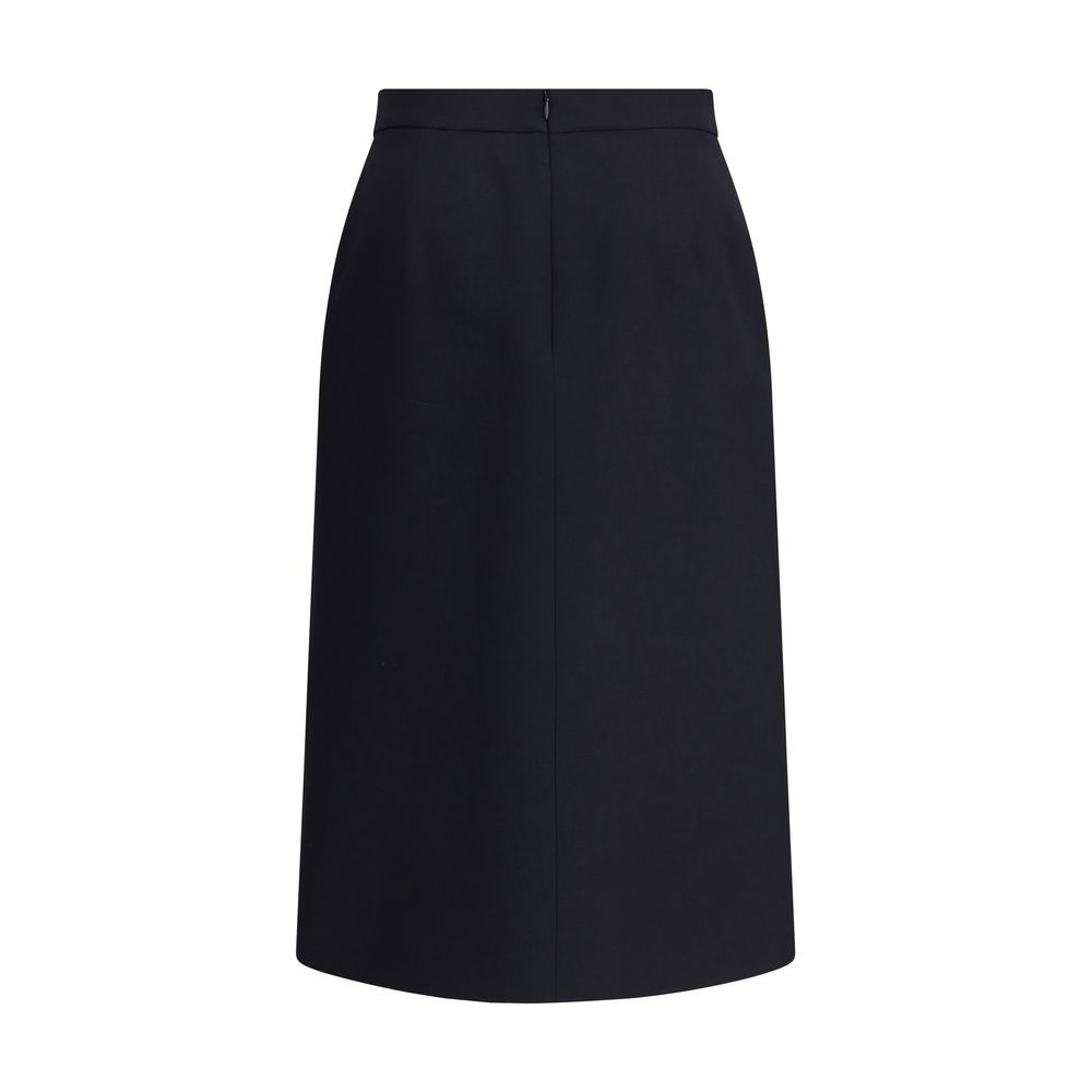 Jupe midi Valentino noire