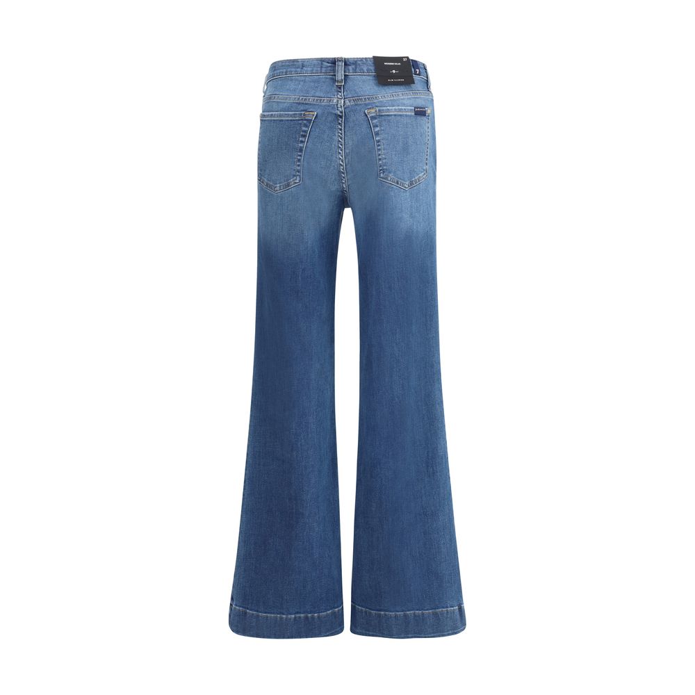 Jean 7For Modern Dojo bleu