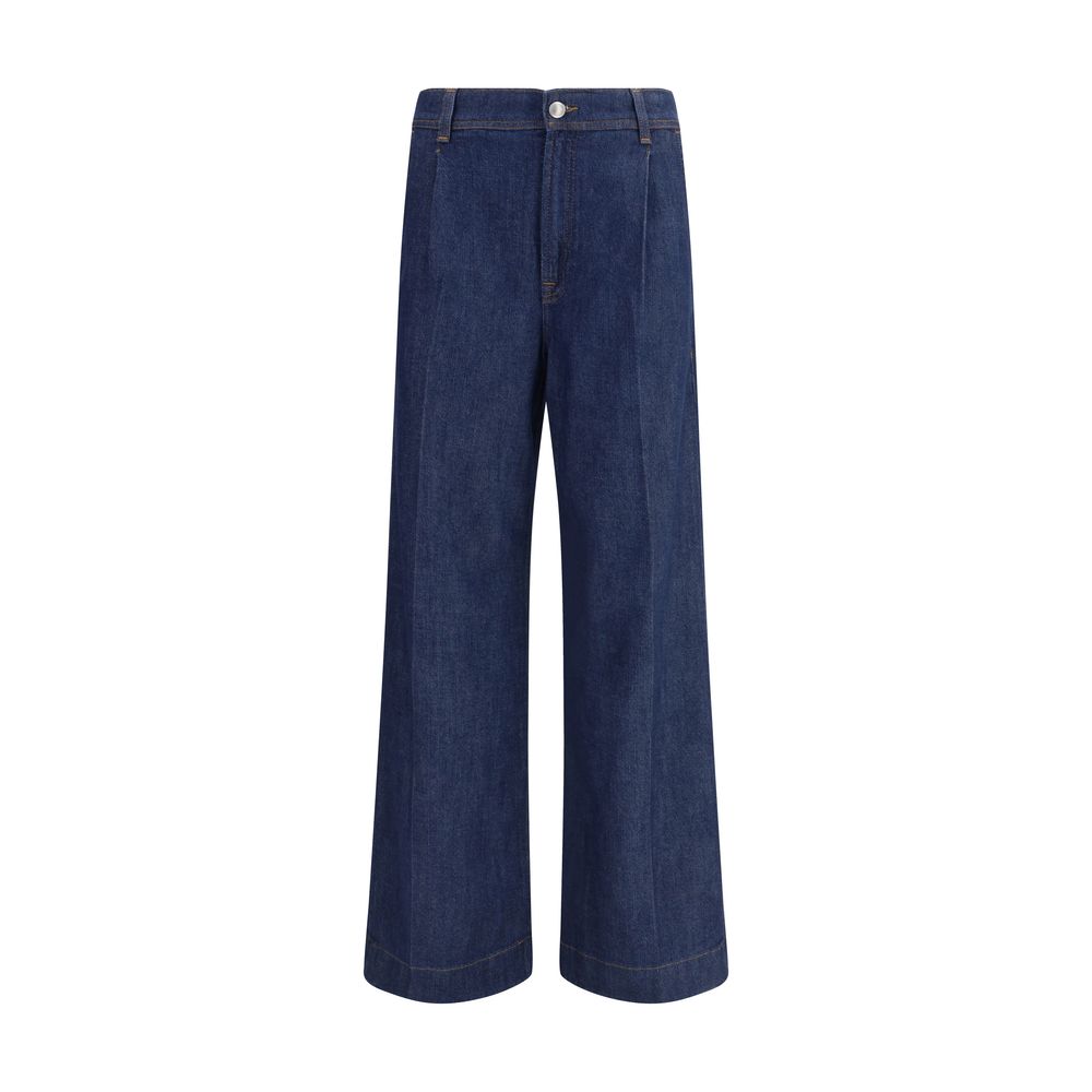 Pantalon 7For Halona bleu