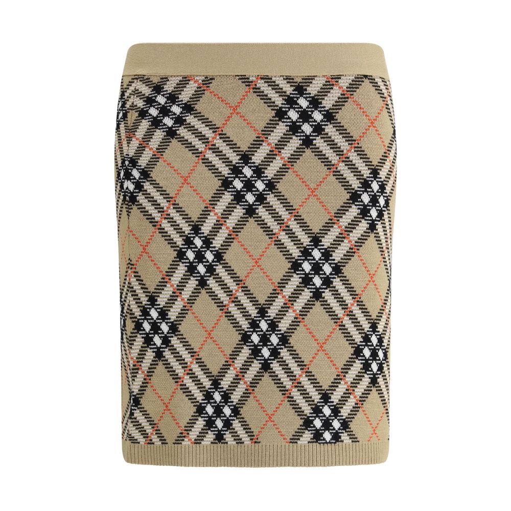 Jupe Burberry Archivio Check grise