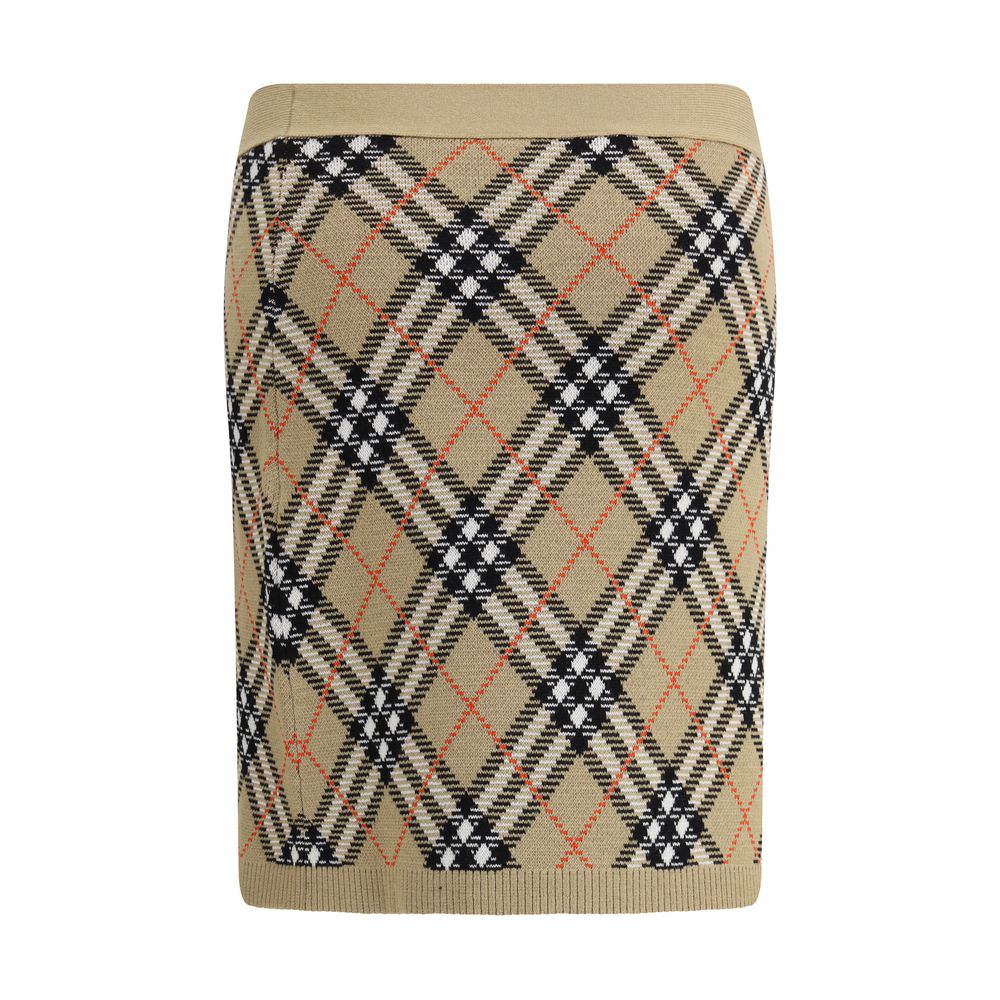 Jupe Burberry Archivio Check grise