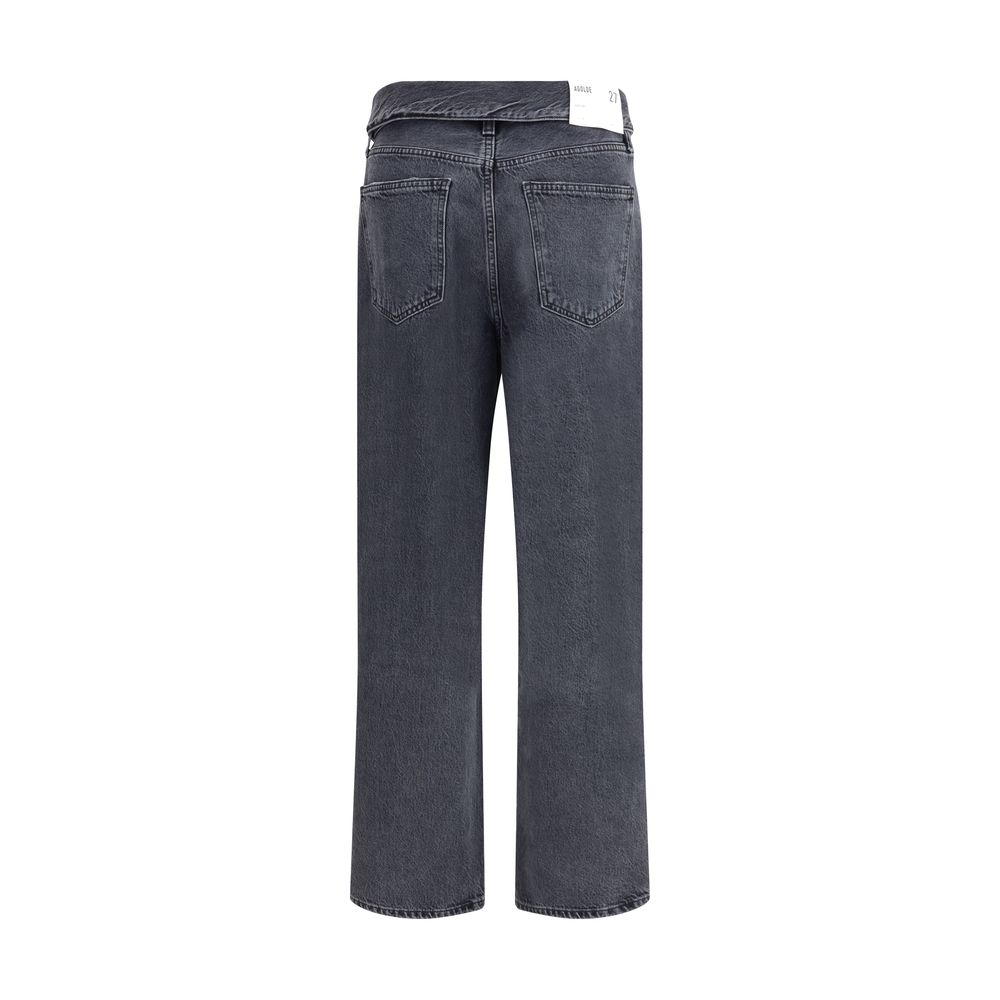 Jeans Agolde Echo bleu