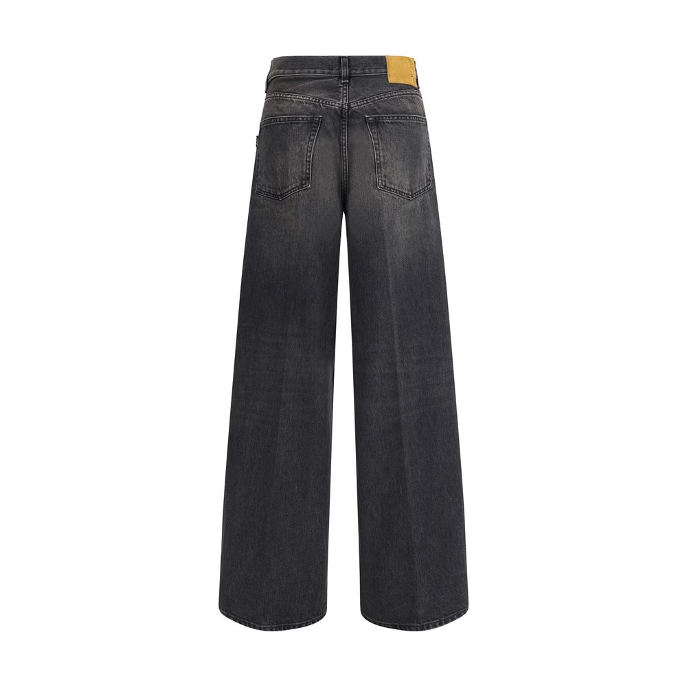 Jean Haikure baggy bleu