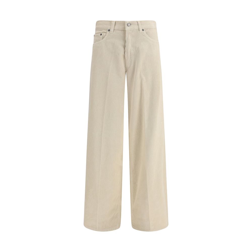 Pantalons Haikure corduroy beiges