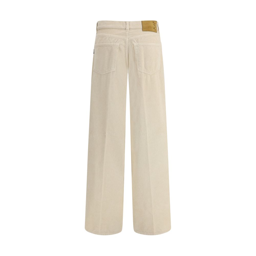 Pantalons Haikure corduroy beiges
