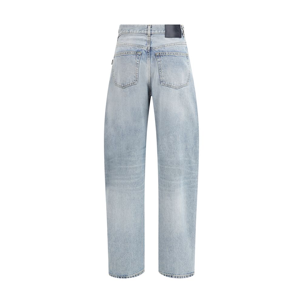 Jeans Haikure baggy bleus