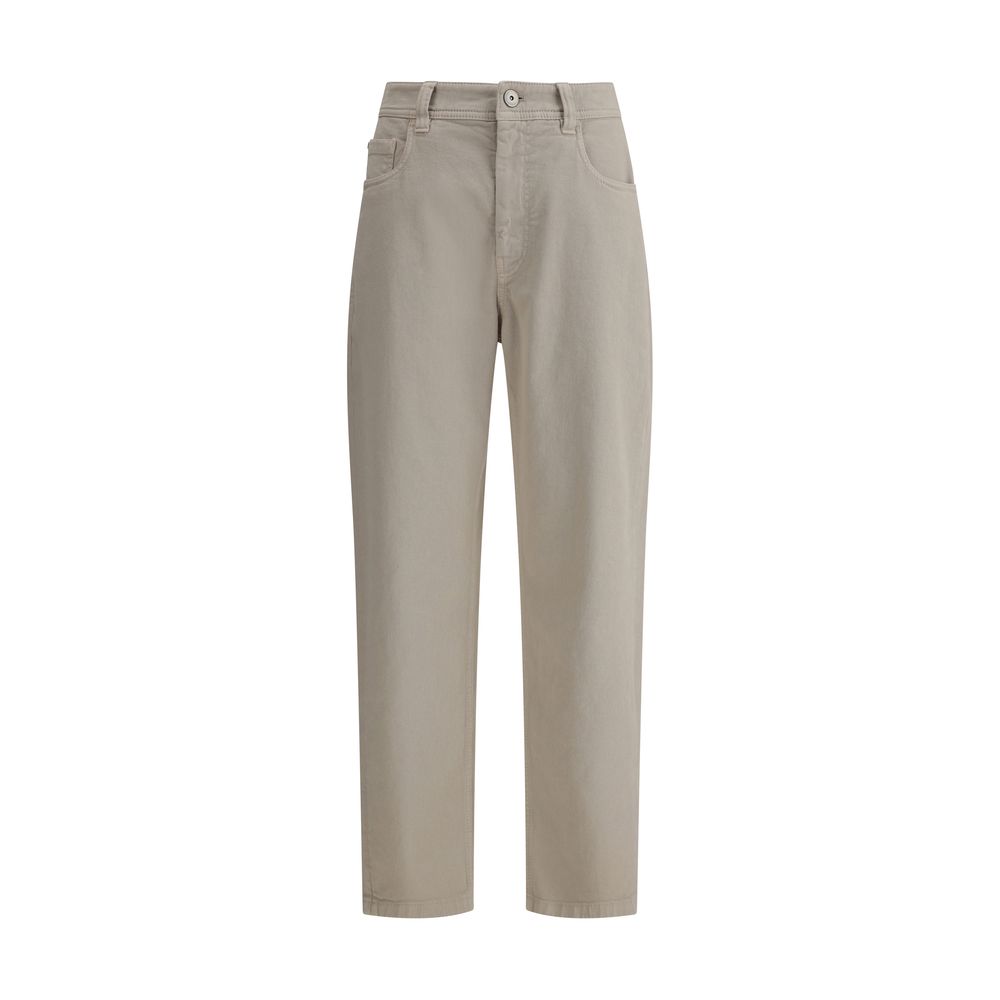 Jeans Brunello Cucinelli droits bleus