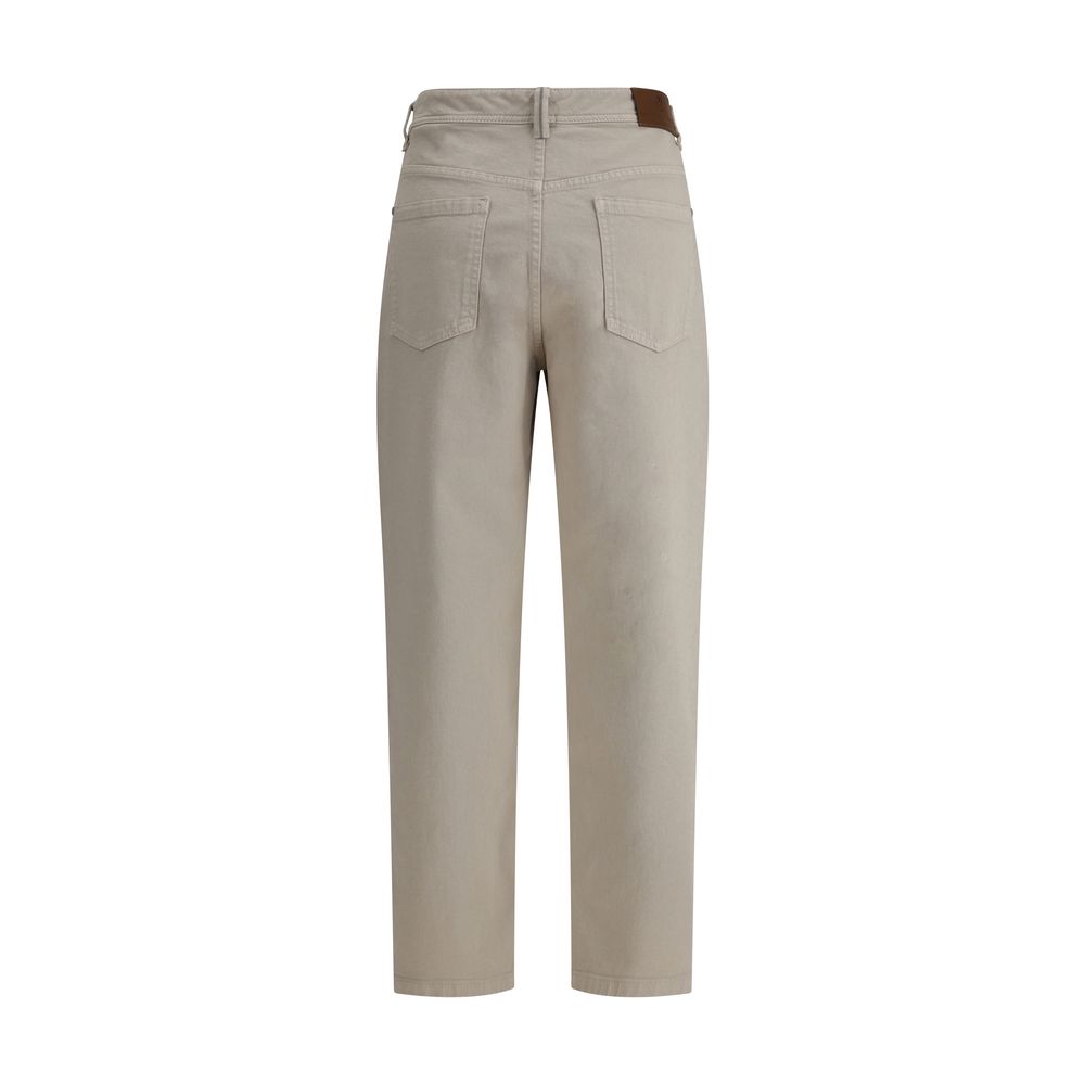 Jeans Brunello Cucinelli droits bleus