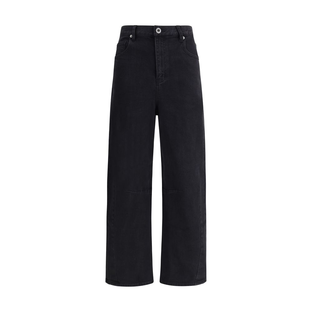 Jeans Self-Portrait Barrel leg noirs