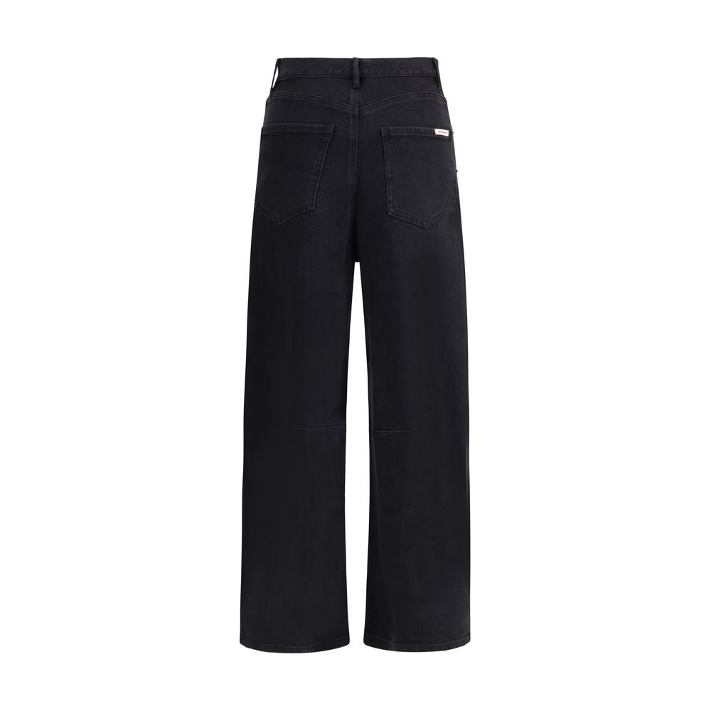 Jeans Self-Portrait Barrel leg noirs