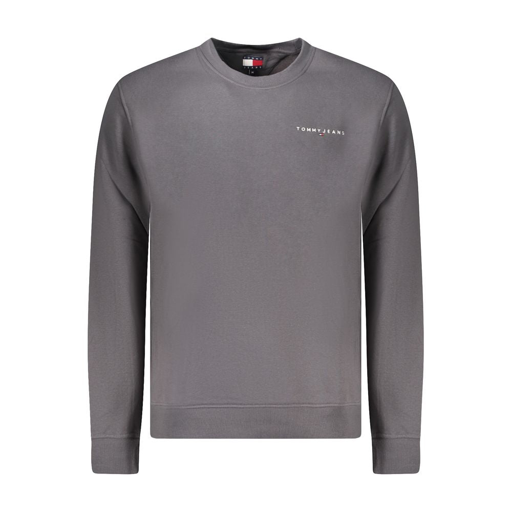Sweatshirt gris à manches longues