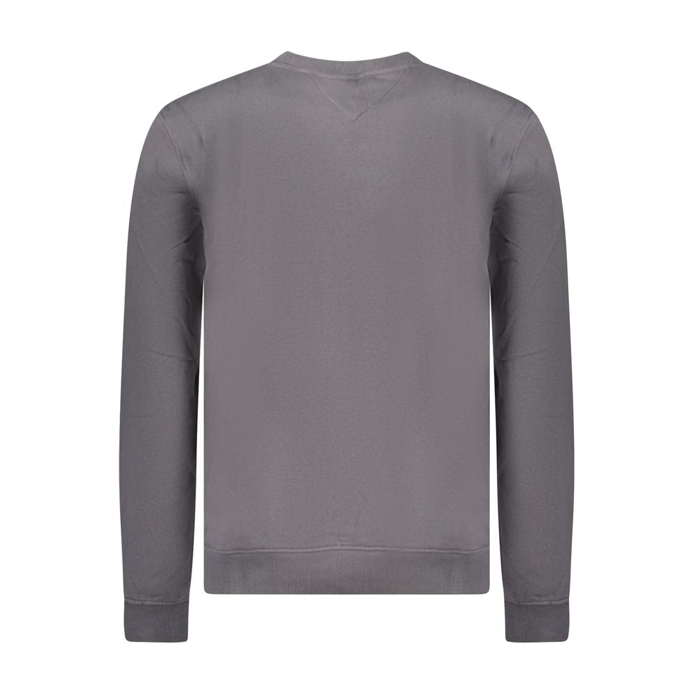 Sweatshirt gris à manches longues