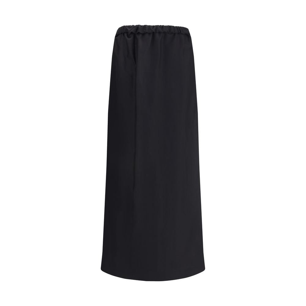 Jupe midi The Row Saul noire