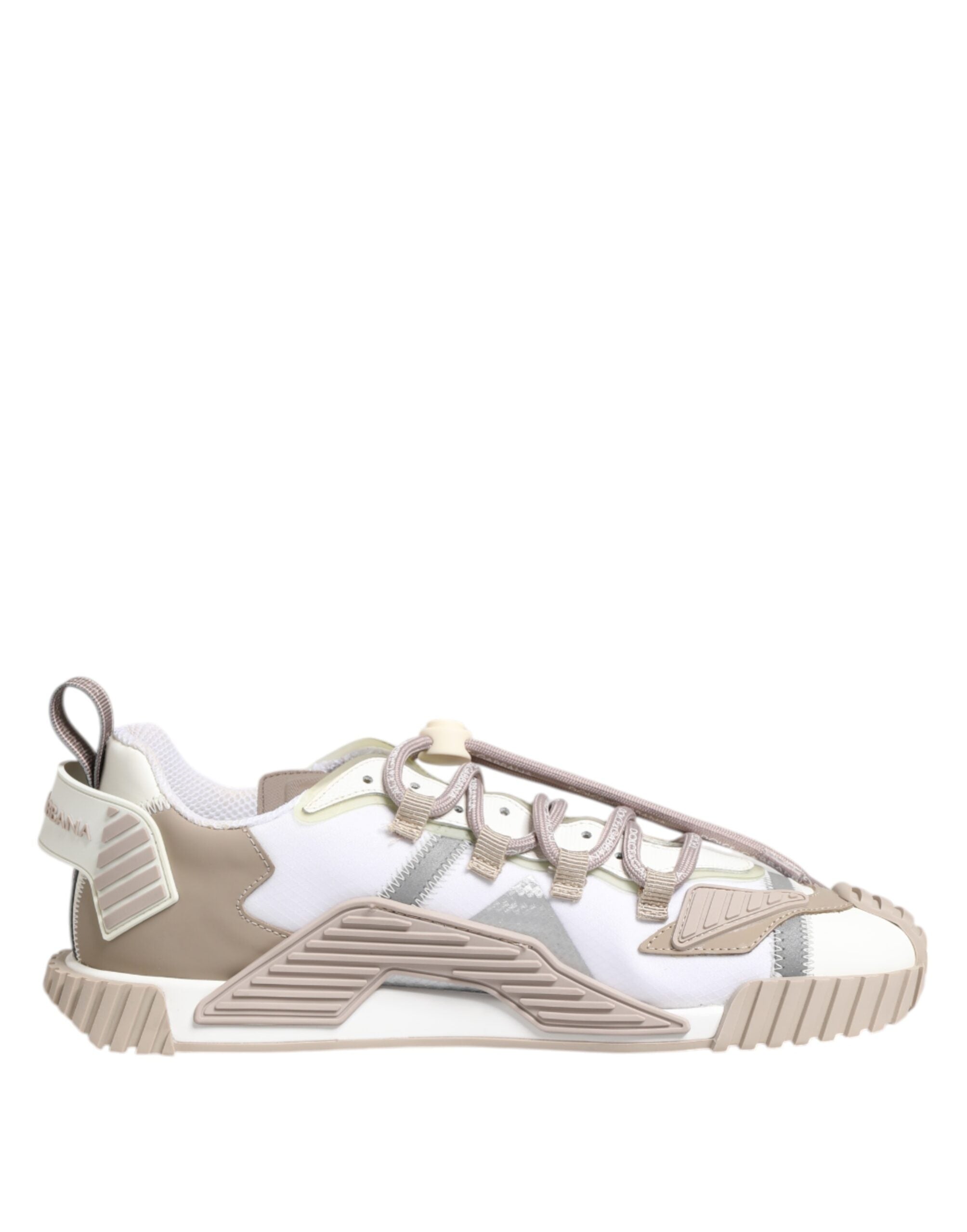 Baskets Dolce & Gabbana NS1 beiges blanches