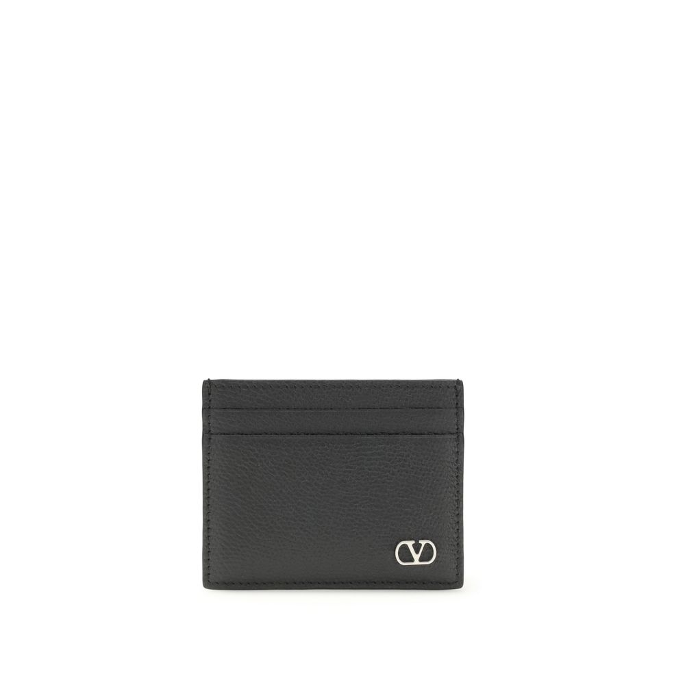 Porte-cartes Valentino Garavani VLogo noir