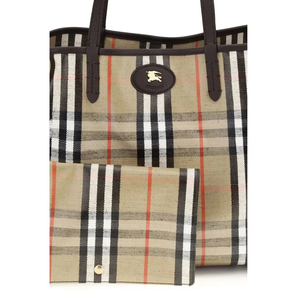 Tote bag Burberry Medium Highlands noir Burberry