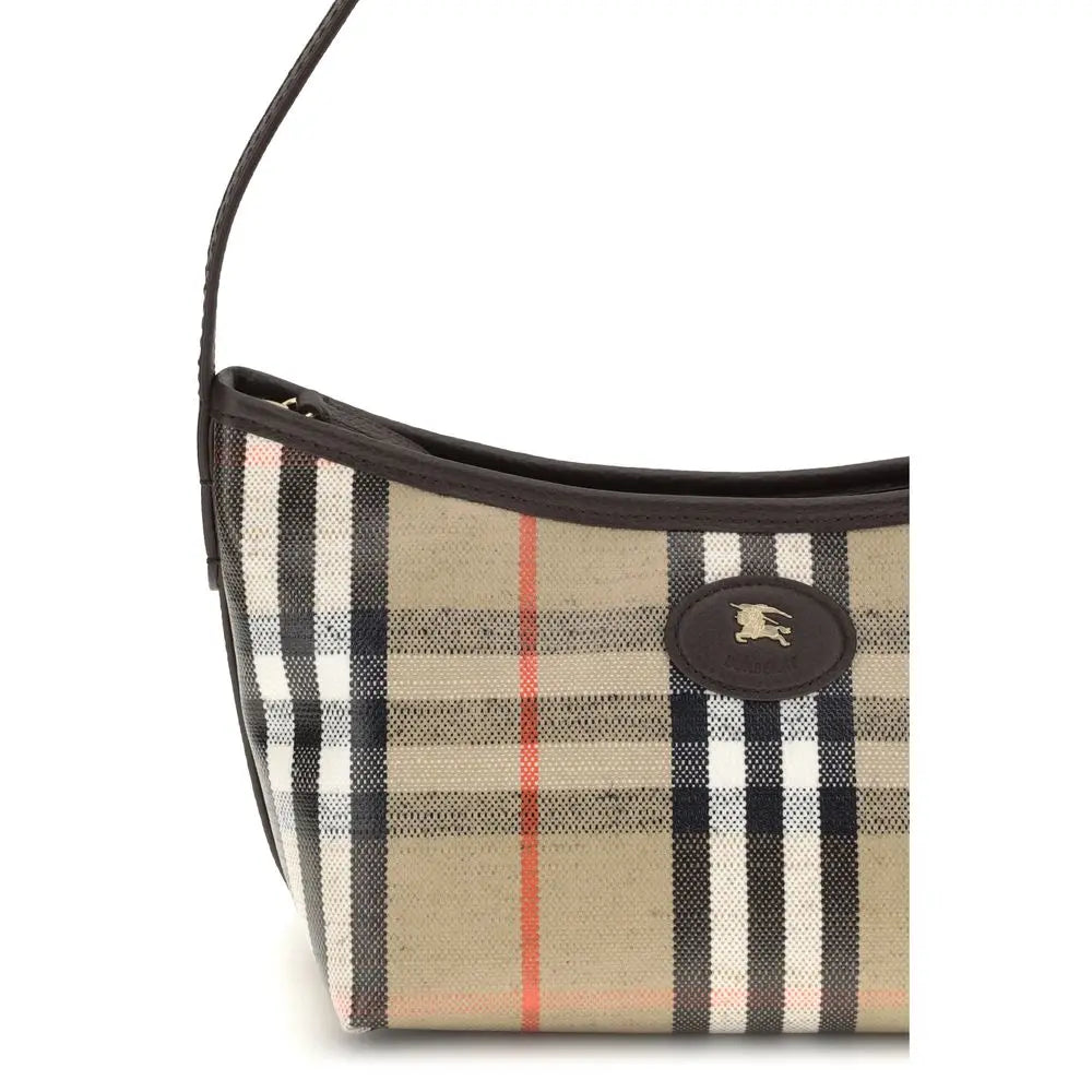 Sac épaule Highlands Mini beige Burberry
