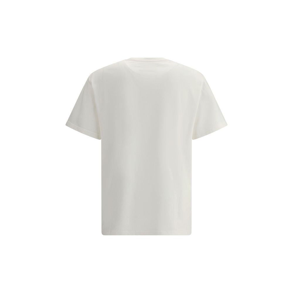 T-shirt Jil Sander monogramme blanc
