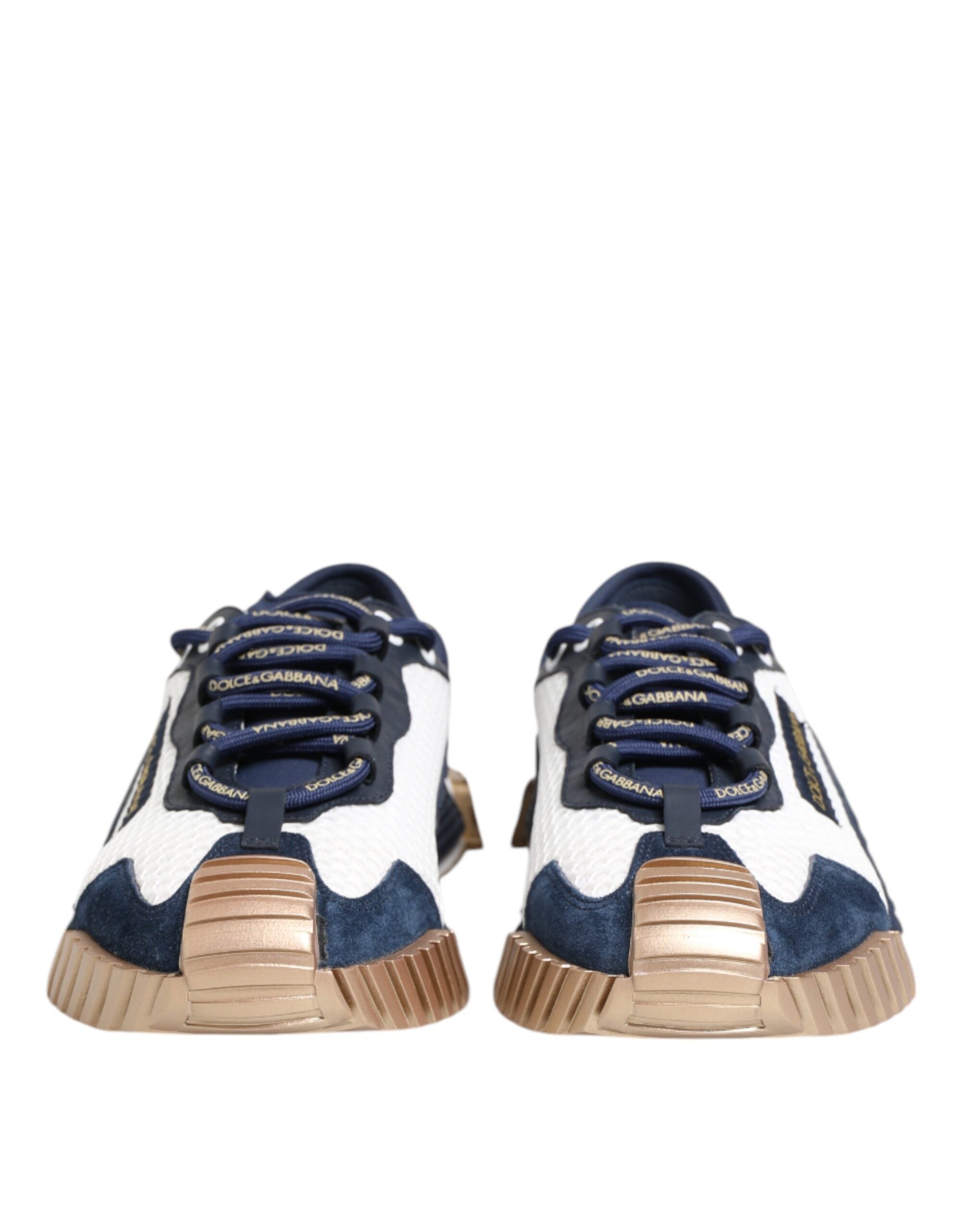 Baskets Dolce & Gabbana NS1 bleues et blanches