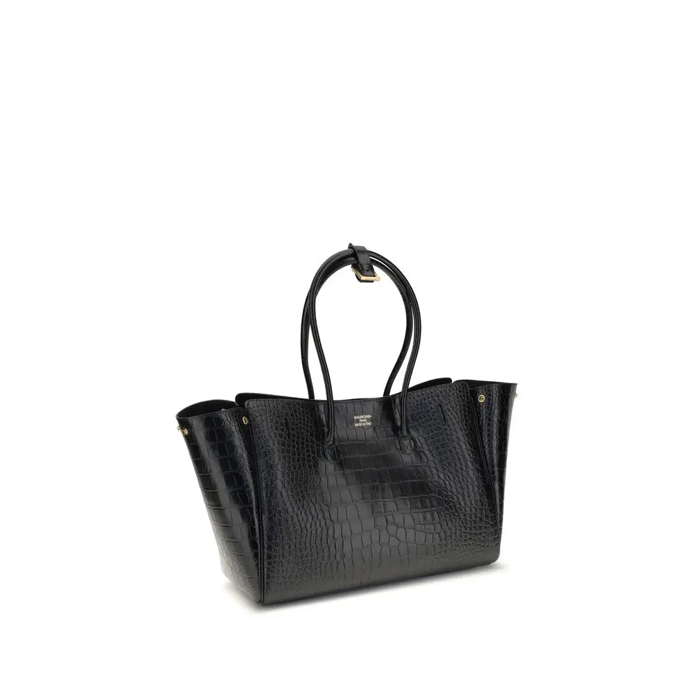 Sac à épaule Balenciaga Bel Air crocodile Balenciaga