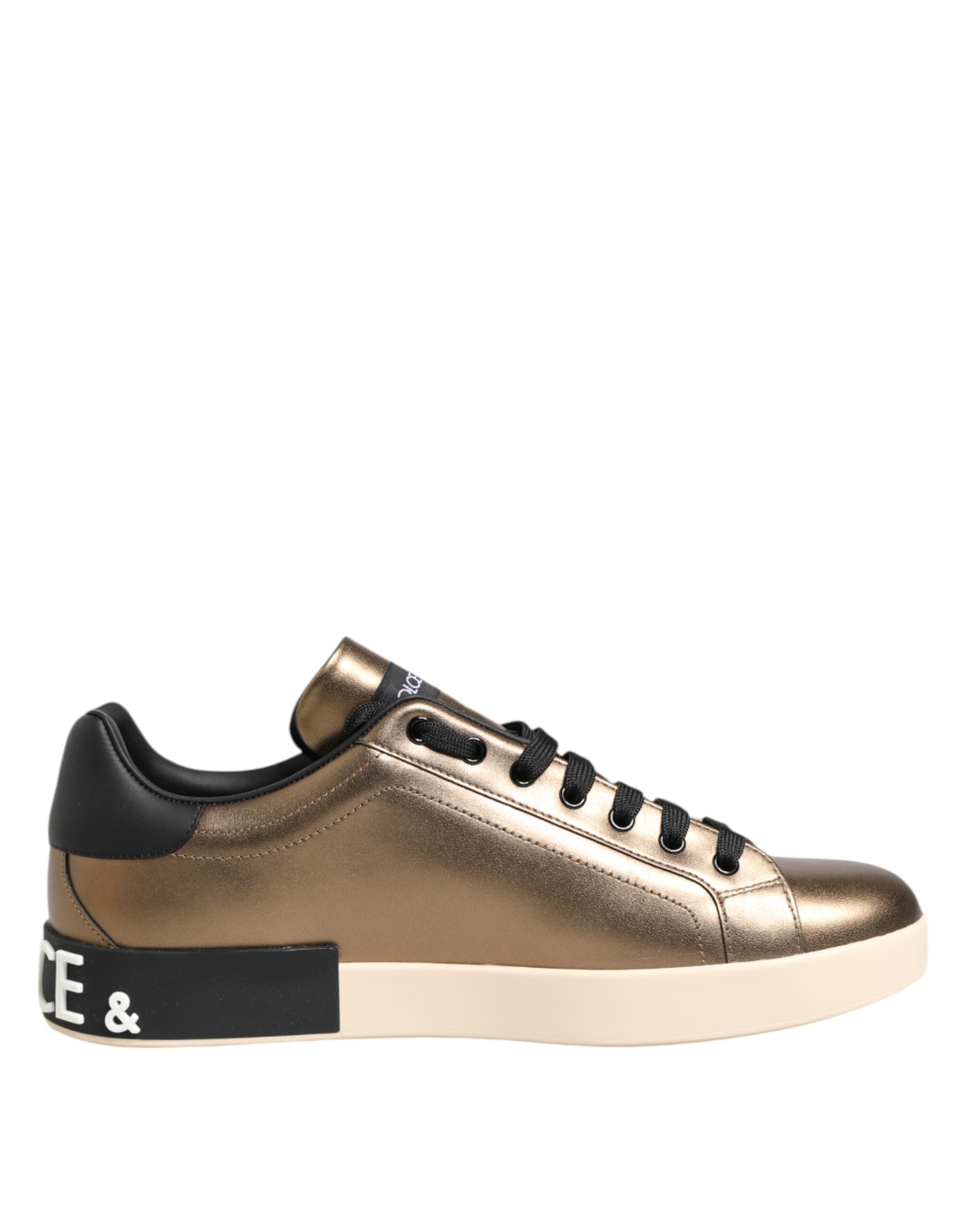 Baskets Dolce & Gabbana Portofino dorées