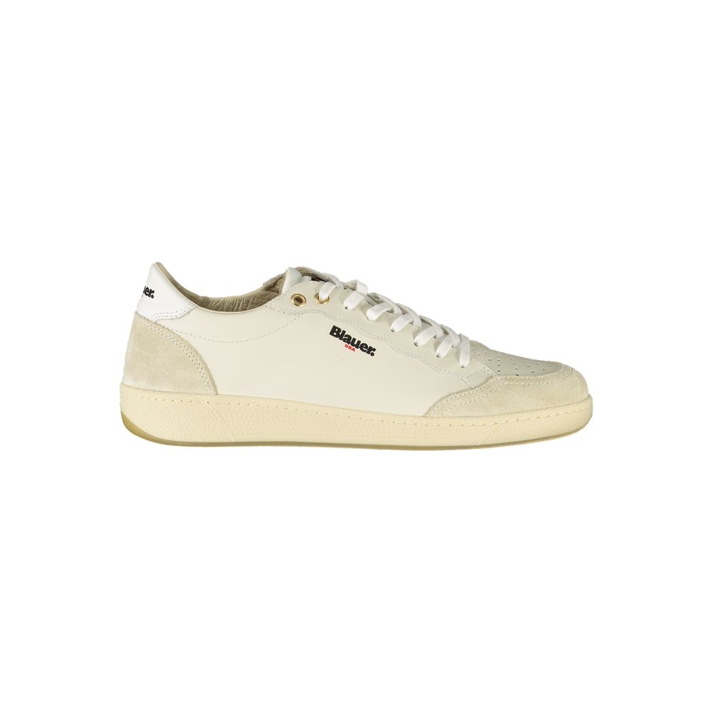 Baskets Blauer Sport blanches