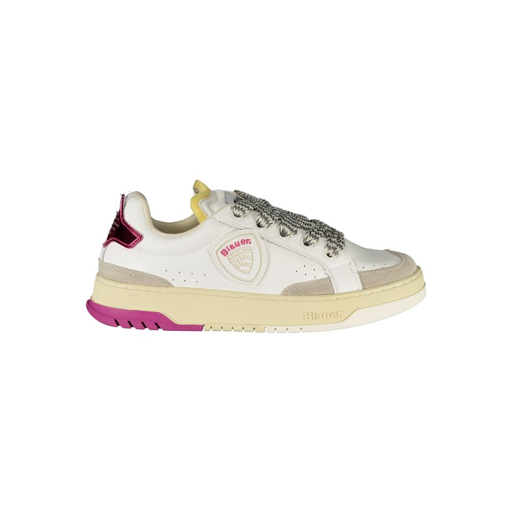 Baskets Blauer blanches fuchsia