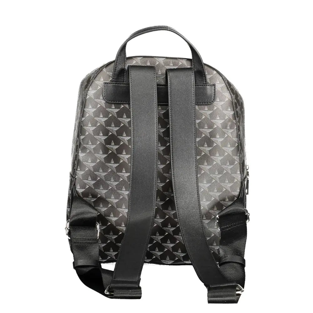 Sac à dos noir logo noir BYBLOS