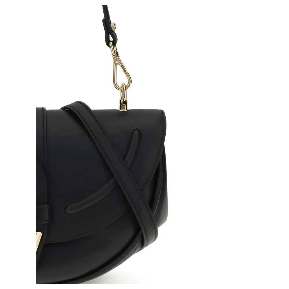Sac à bandoulière Versace Medium Virtus noir Versace