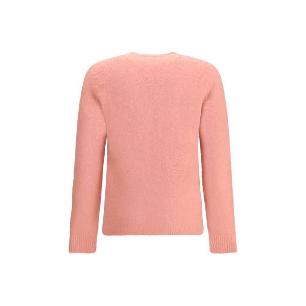 Pull Roberto Collina plush effet beige
