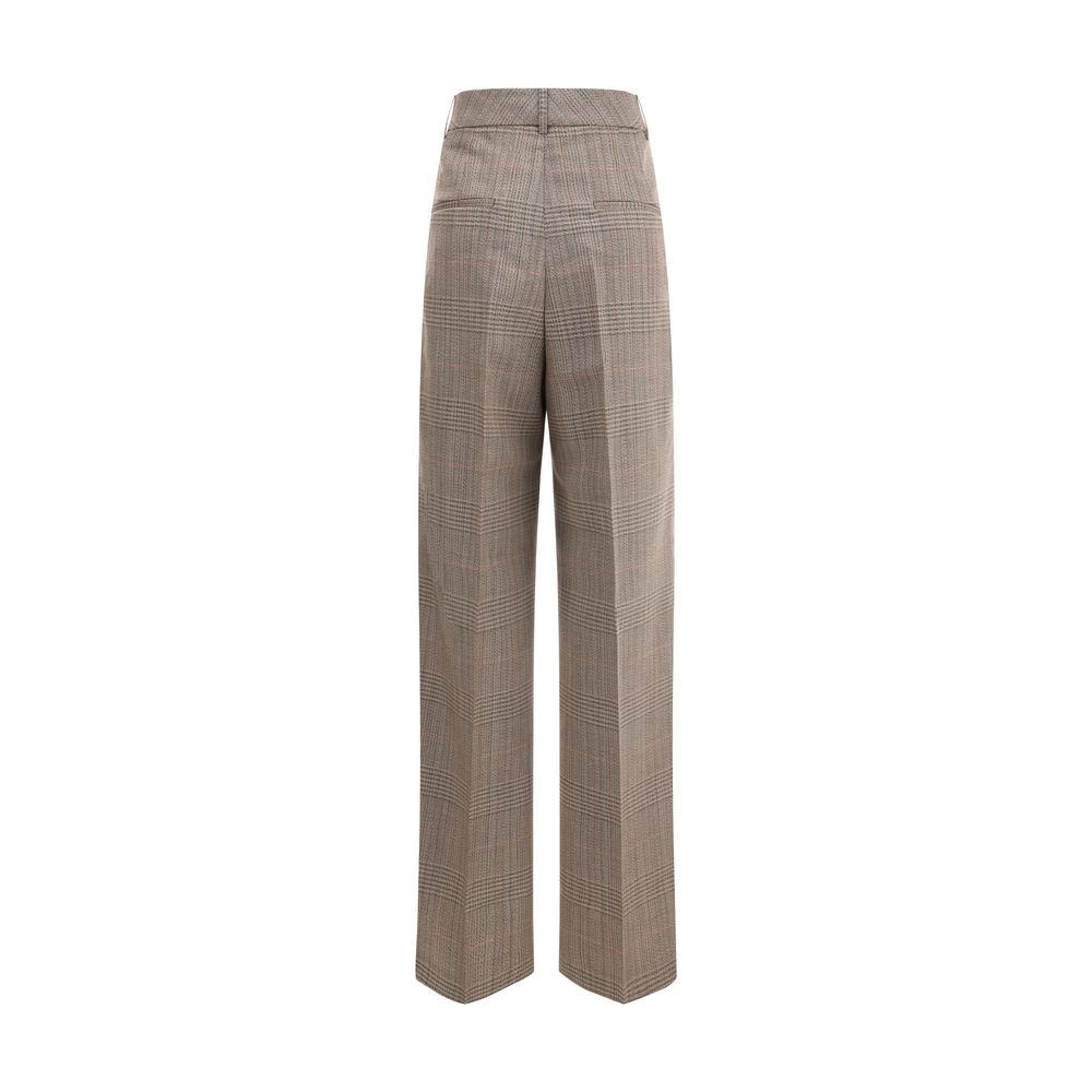 Pantalons Rohe Prince of Wales gris