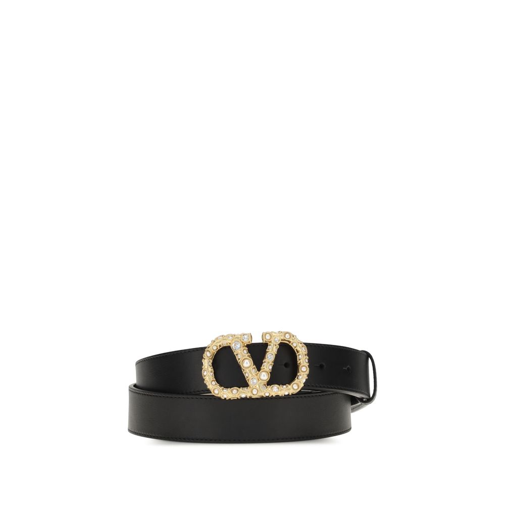 Ceinture Valentino Garavani VLogo noire