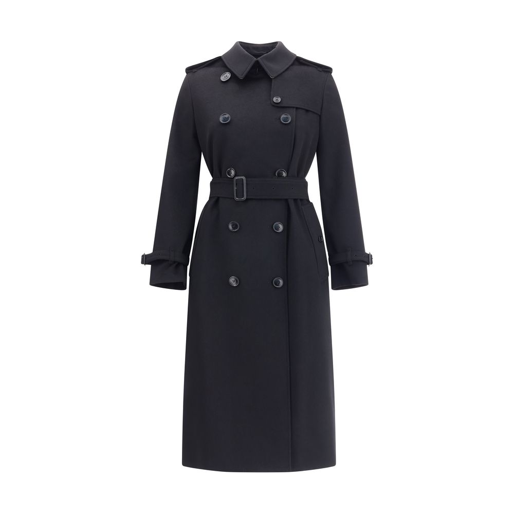 Manteau Burberry Kensington beige
