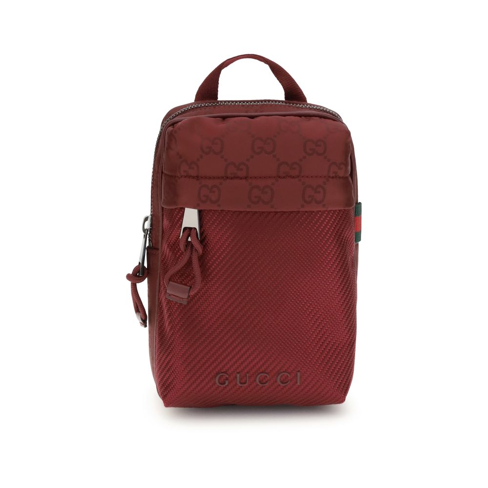 Sac d'épaule Gucci Nexus rosso ancora