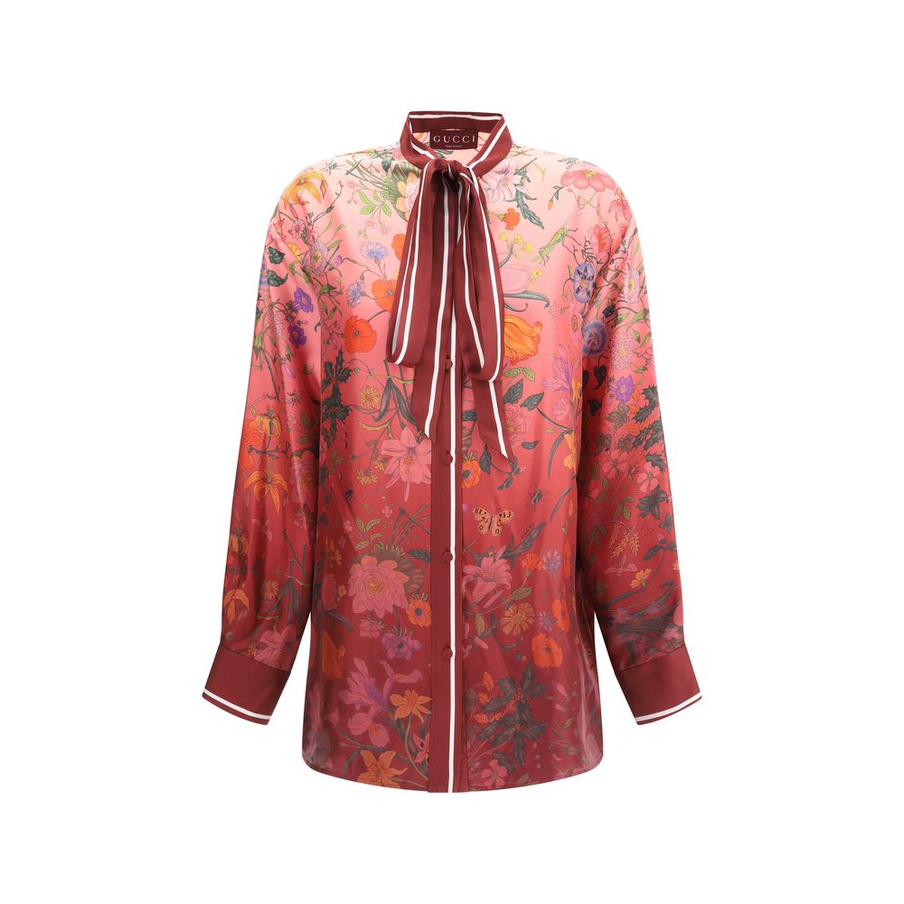 Chemise Gucci florale multicolore