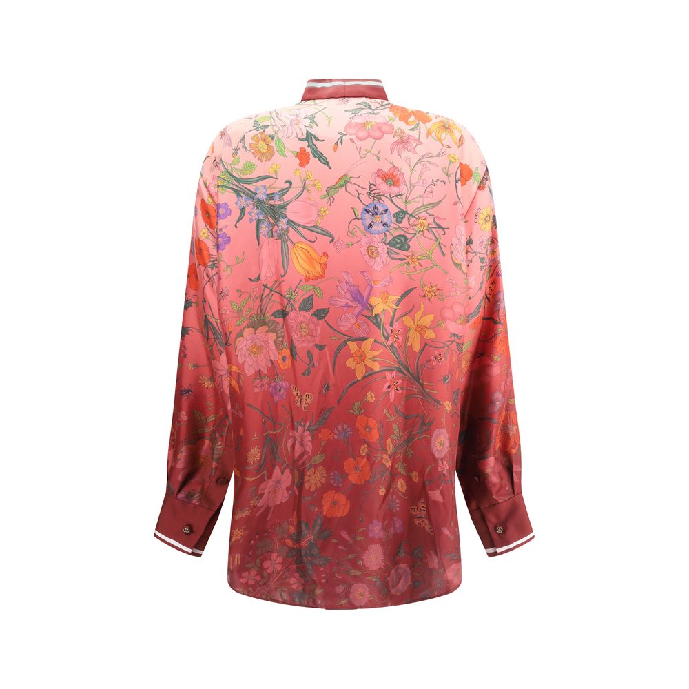 Chemise Gucci florale multicolore