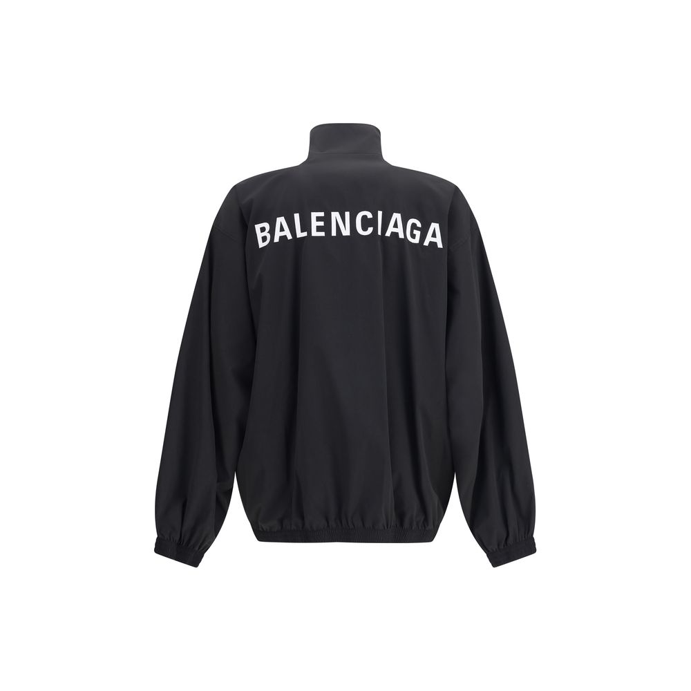 Veste coupe-vent Balenciaga oversized noire