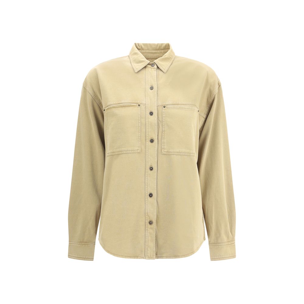 Chemise Marant Étoile Jersey blanche